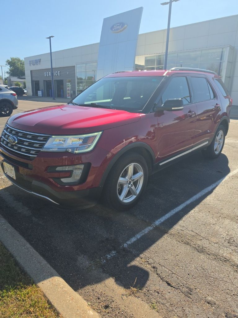 2017 Ruby Red Ford Explorer XLT 4X4 SUV