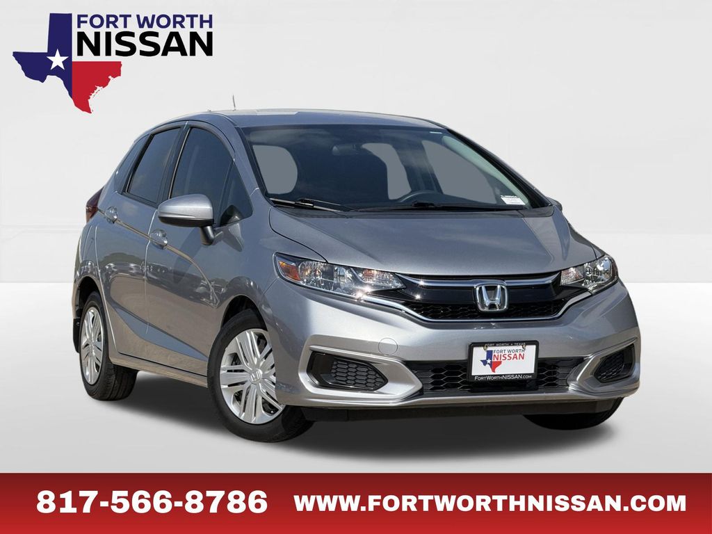 Silver 2020 Honda Fit LX FWD Hatchback Front-Wheel Drive Continuously Variable Transmission