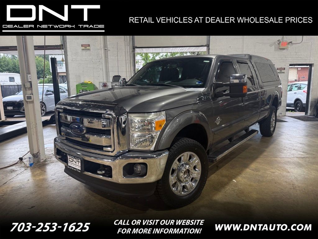 Sterling Gray Metallic 2013 Ford F-250 Super Duty Pickup Truck Four-Wheel Drive 6-Speed Automatic Overdrive