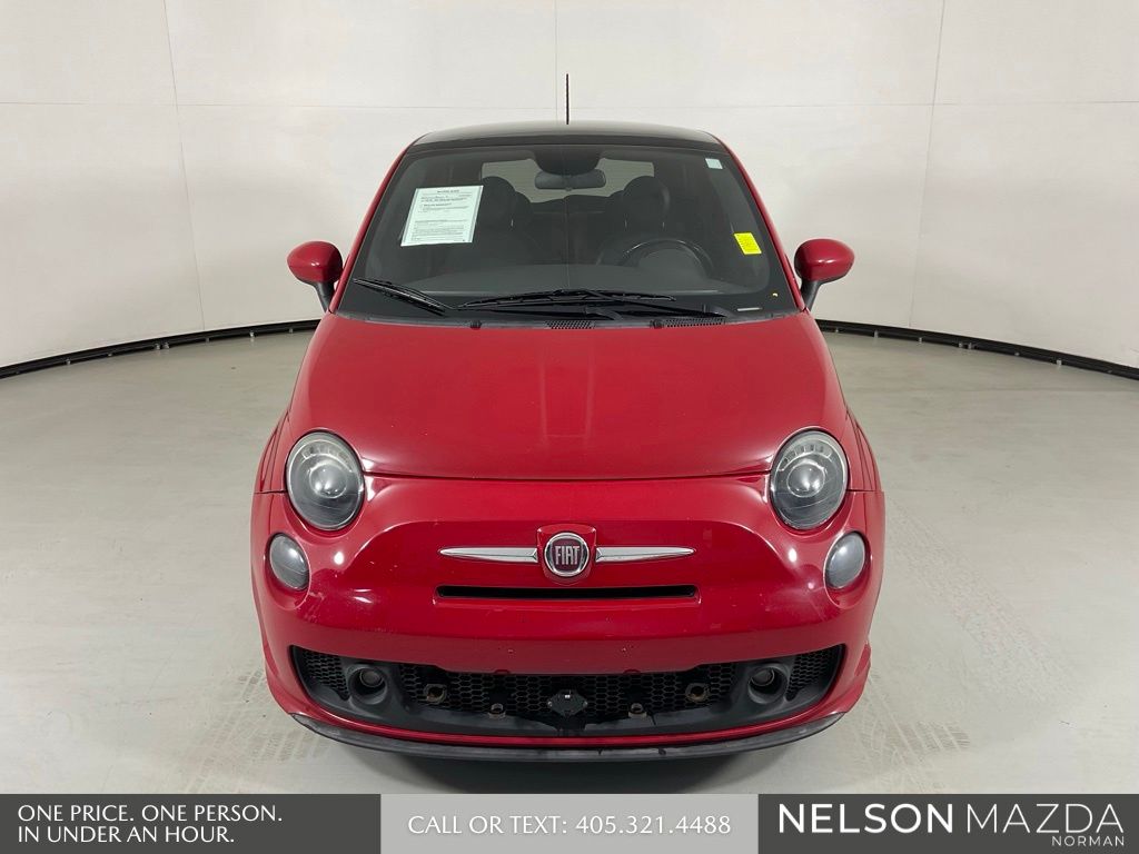 Used 2015 FIAT 500 Turbo with VIN 3C3CFFHH5FT528335 for sale in Norman, OK