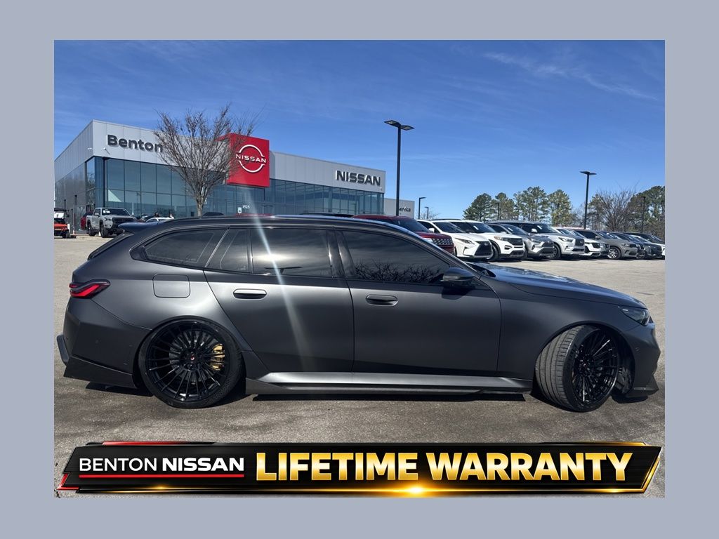 Gray (Frozen Deep Grey Metallic) 2025 BMW M5 Touring AWD Wagon All-Wheel Drive 8-Speed Automatic