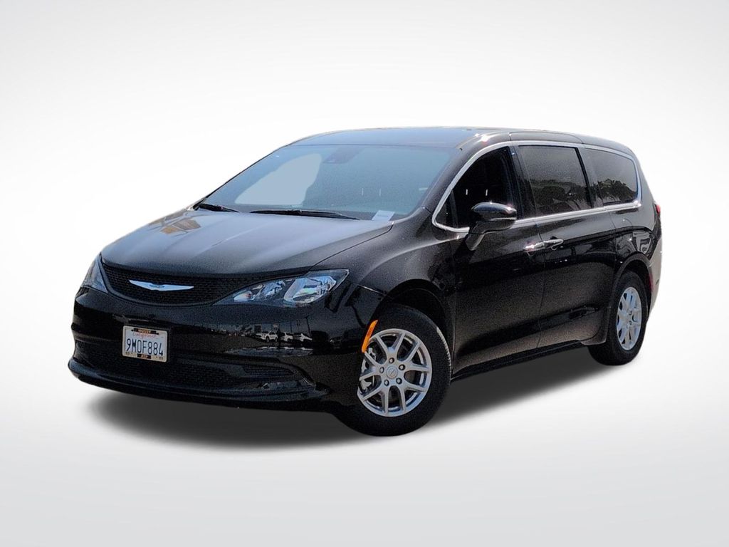 Diamond Black Crystal Pearlcoat 2026 Chrysler Voyager LX FWD Minivan Front-Wheel Drive 9-Speed Automatic