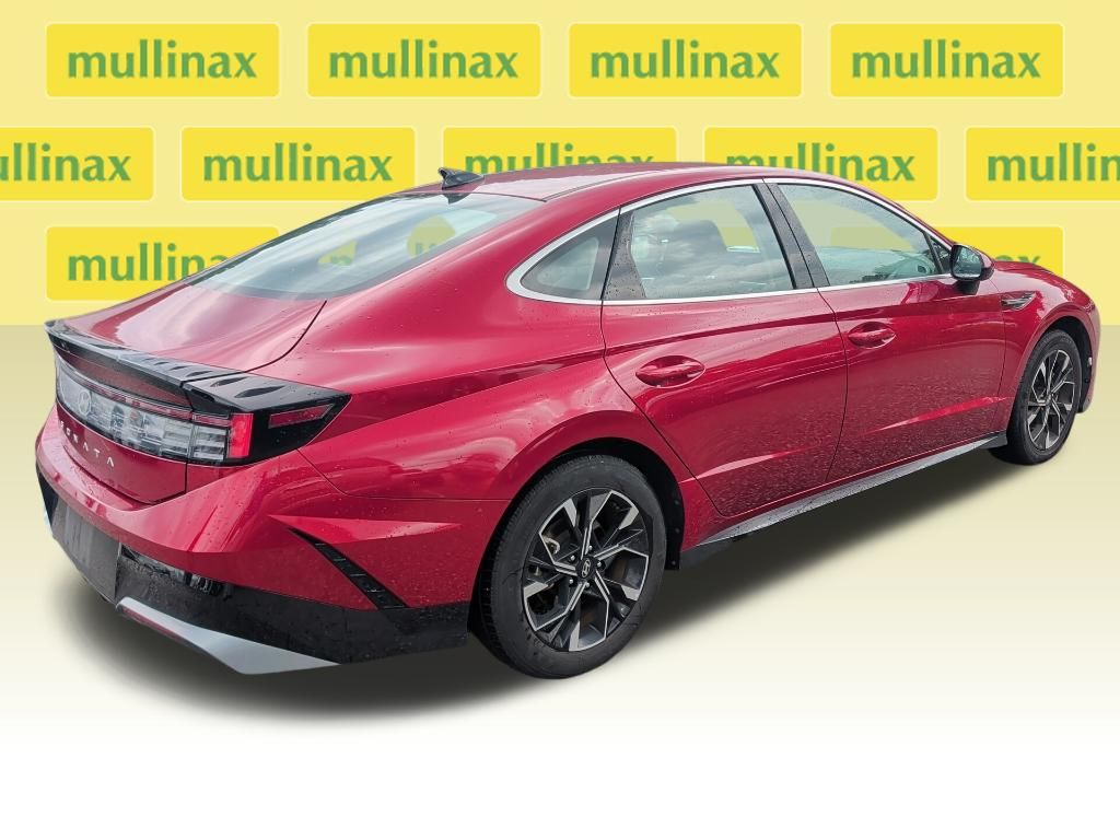2025 Ultimate Red Hyundai Sonata SEL FWD Sedan