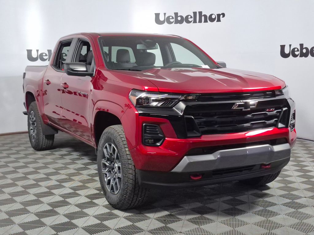 Radiant Red Tintcoat 2026 Chevrolet Colorado Pickup Truck Four-Wheel Drive 8-Speed Automatic