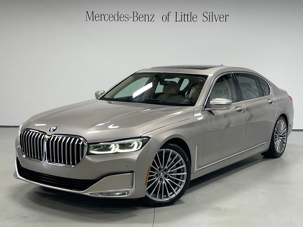 Cashmere Silver Metallic 2020 BMW 7 Series Sedan All-Wheel Drive 8-Speed Automatic