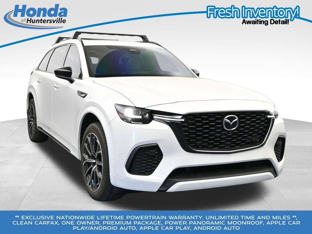 Rhodium White Premium 2025 Mazda CX-70 3.3 Turbo S Premium Plus AWD SUV / Crossover All-Wheel Drive 8-Speed Automatic