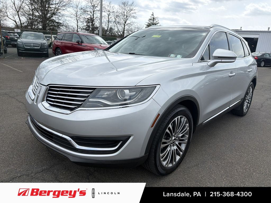Ingot Silver 2016 Lincoln MKX Reserve AWD SUV / Crossover All-Wheel Drive 6-Speed Automatic
