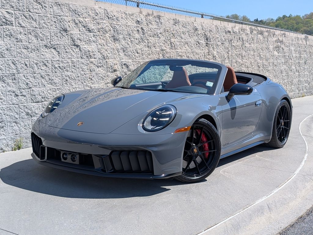 Gray (Slate Grey Neo) 2026 Porsche 911 Carrera GTS Cabriolet RWD Convertible Rear-Wheel Drive 8-Speed Automatic