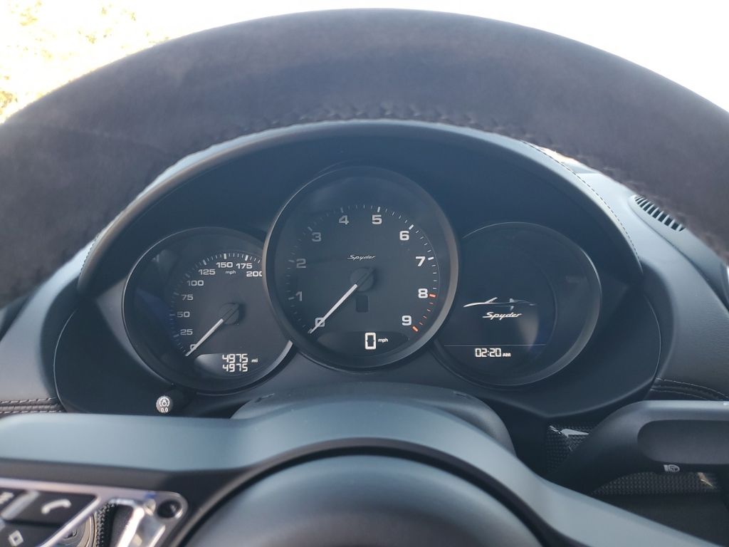 Used Car 2020 Porsche 718 Spyder  Base For Sale Under $130,000 In Austin, Texas