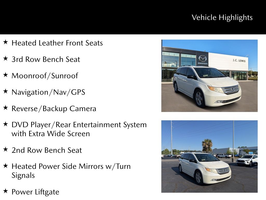 2013 Honda Odyssey Touring Elite