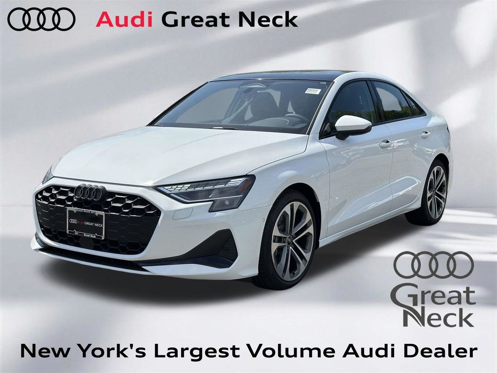 White 2026 Audi A3 Hatchback  7-Speed Automatic