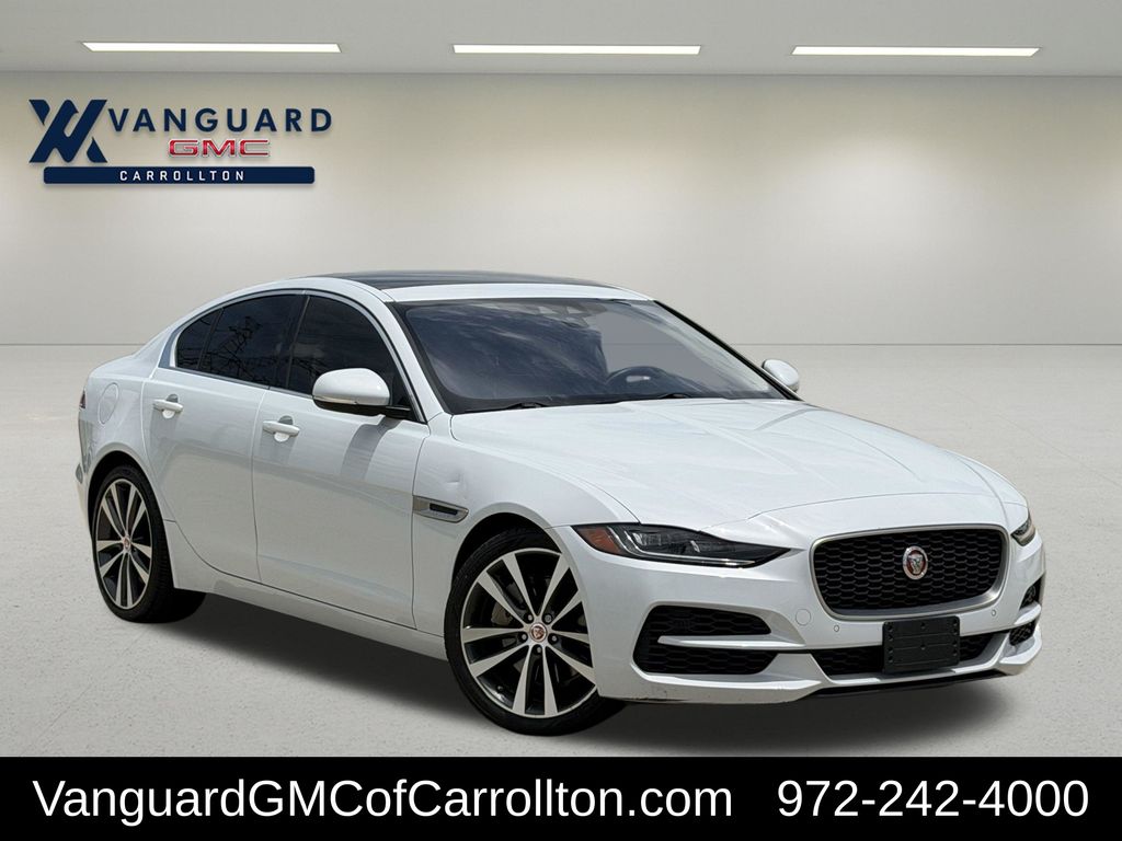 Yulong White Metallic 2020 Jaguar XE Sedan Rear-Wheel Drive 8-Speed Automatic