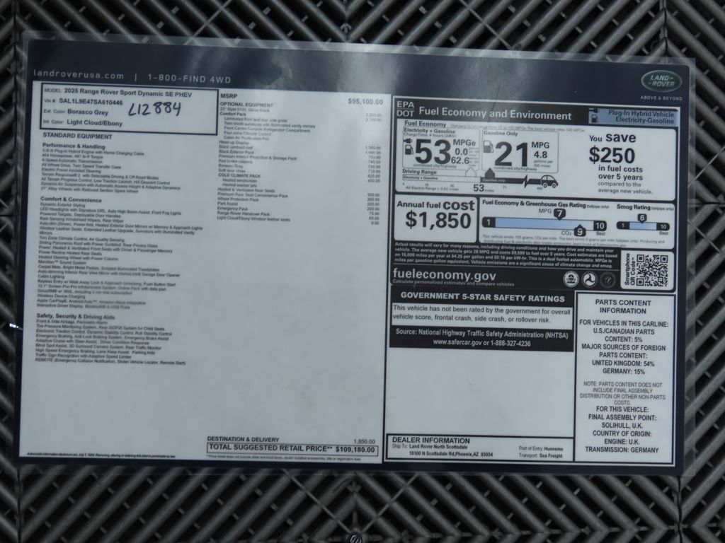 Thumbnail: 2025 Land Rover Range Rover Sport - 9