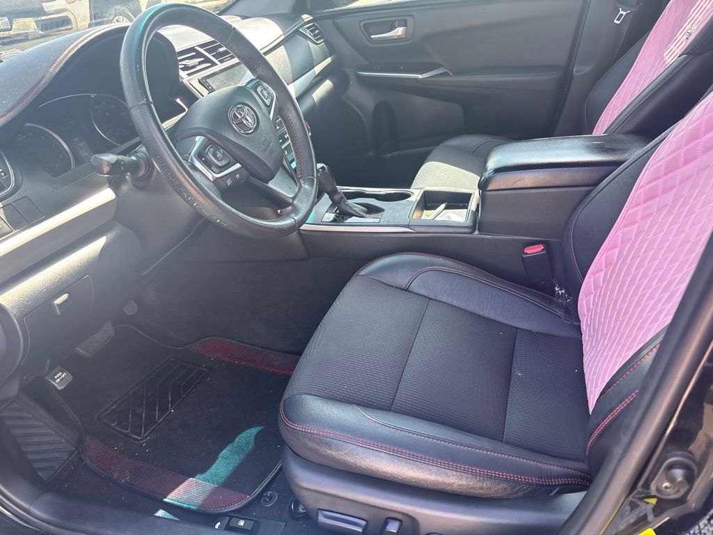 2017 Toyota Camry SE Black at Don McGill Toyota