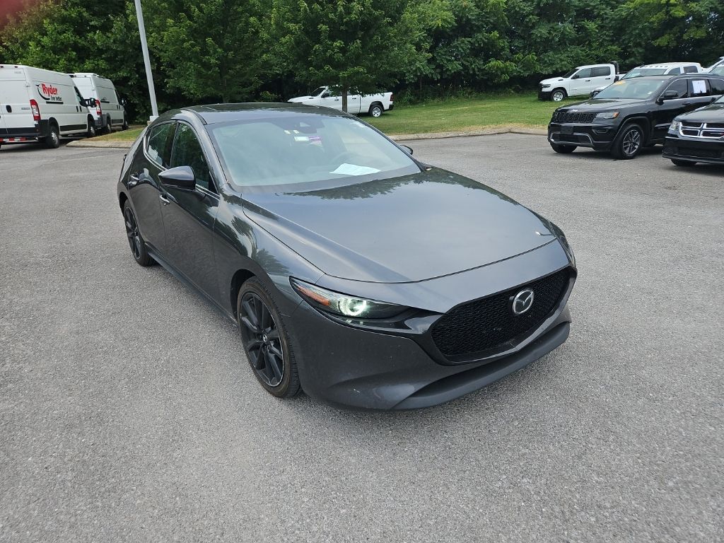 Machine Gray Metallic 2021 Mazda MAZDA3 Hatchback All-Wheel Drive 6-Speed Automatic
