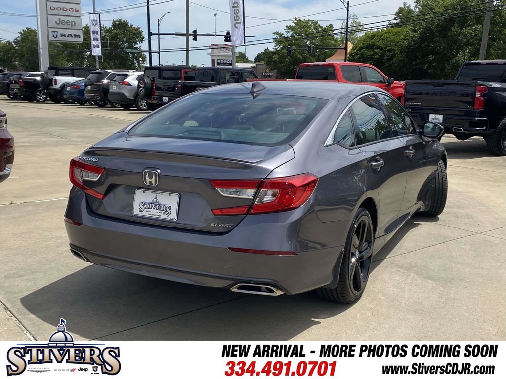 2019 Modern Steel Metallic Honda Accord Sport FWD Sedan