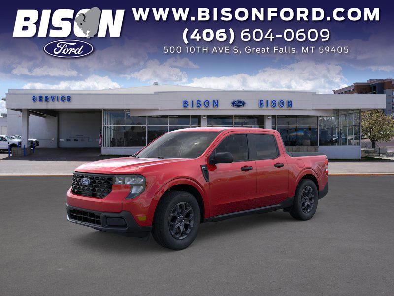 Ruby Red Metallic Tinted Clearcoat 2026 Ford Maverick XLT SuperCrew AWD Pickup Truck All-Wheel Drive 8-Speed Automatic