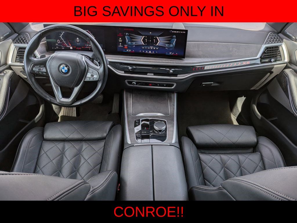 2024 BMW X5 sDrive40i White at DeMontrond Ford