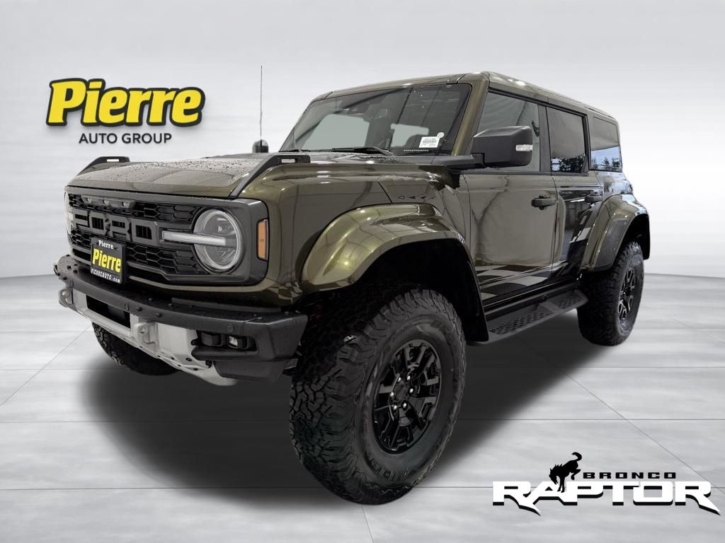 Green Metallic 2025 Ford Bronco Raptor SUV / Crossover Four-Wheel Drive Automatic