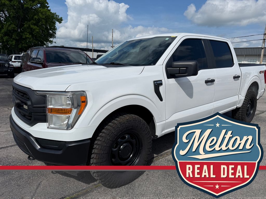 Oxford White 2022 Ford F-150 Pickup Truck Four-Wheel Drive Automatic
