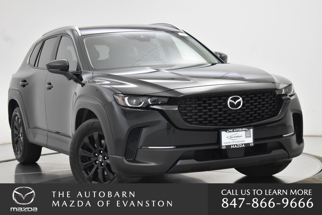 Jet Black Mica 2025 Mazda CX-50 SUV / Crossover All-Wheel Drive Continuously Variable Transmission