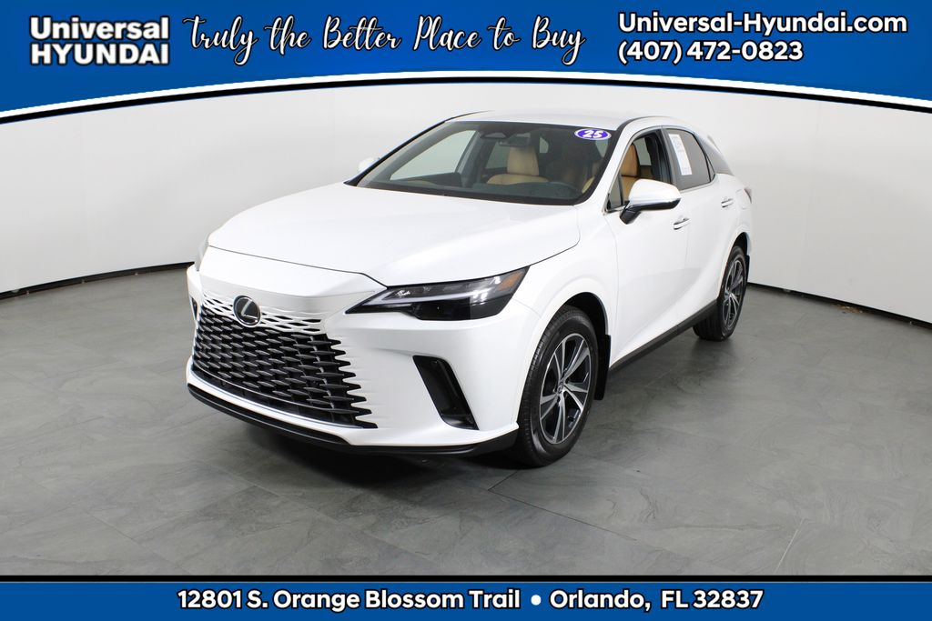 Eminent White Pearl 2025 Lexus RX 350 FWD SUV / Crossover Front-Wheel Drive 8-Speed Automatic