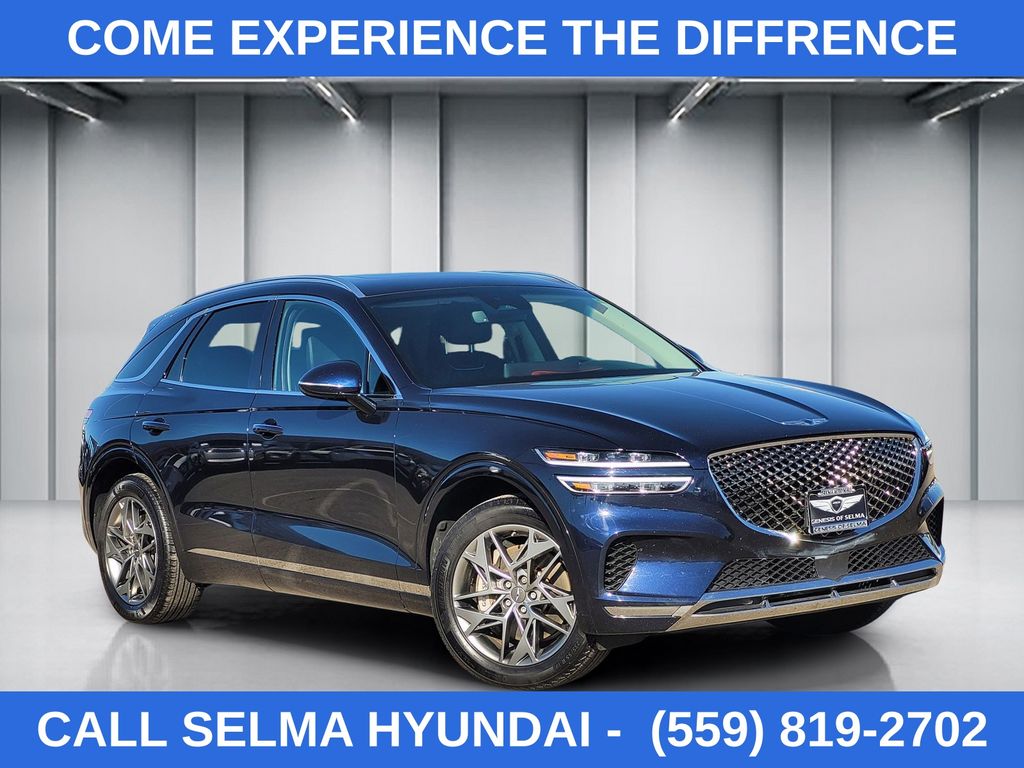 Blue 2023 Genesis GV70 2.5T AWD SUV / Crossover All-Wheel Drive 8-Speed Automatic