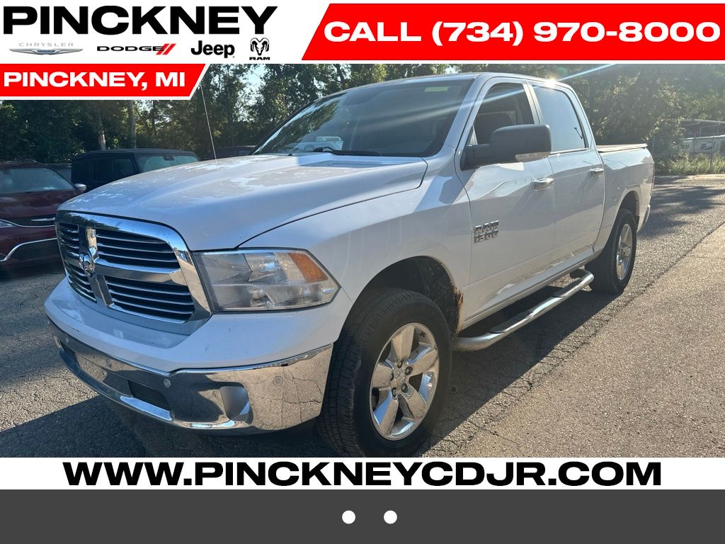Bright White Clearcoat 2014 RAM 1500 Pickup Truck Four-Wheel Drive 8-Speed Automatic