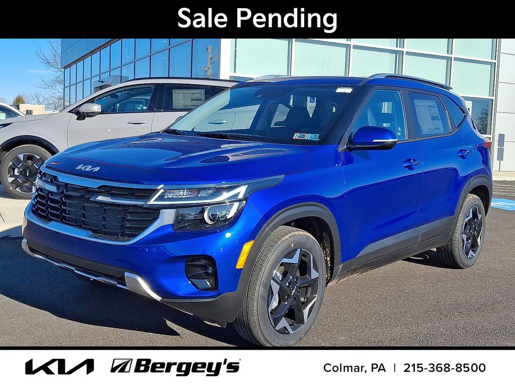 Neptune Blue 2026 Kia Seltos SUV / Crossover All-Wheel Drive Continuously Variable Transmission