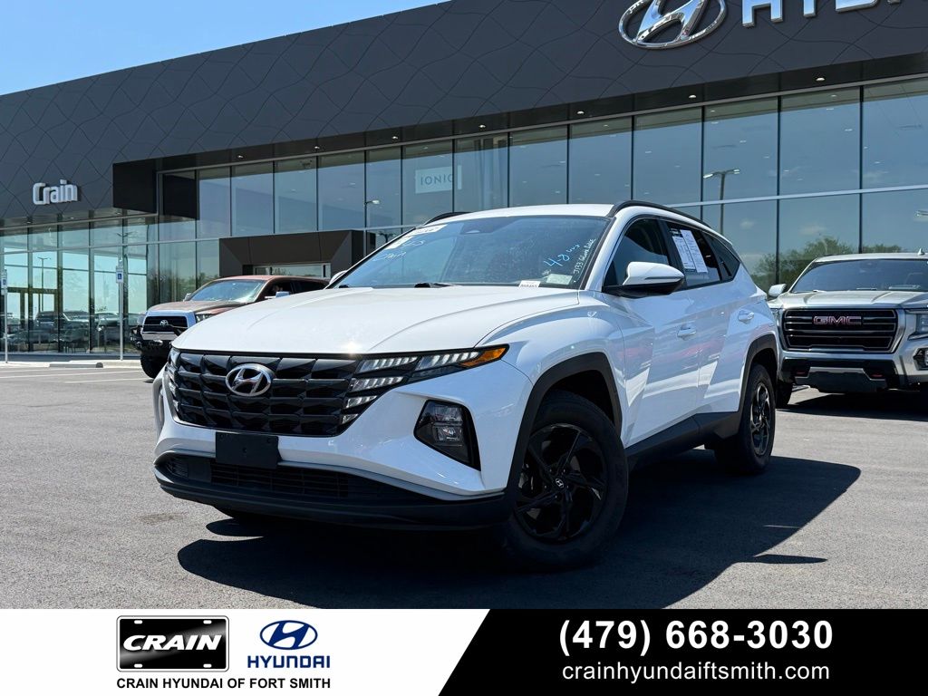 Serenity White Pearl 2023 Hyundai Tucson SEL AWD SUV / Crossover All-Wheel Drive 8-Speed Automatic
