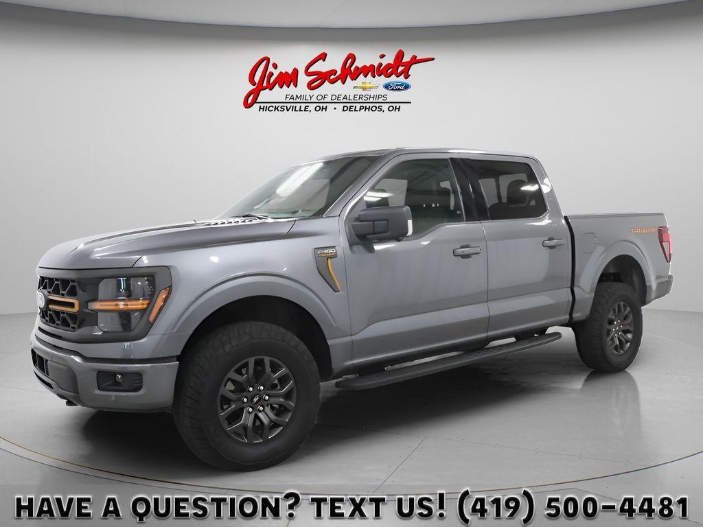 Carbonized Gray Metallic 2025 Ford F-150 Pickup Truck Four-Wheel Drive Automatic