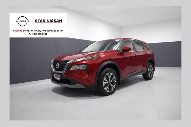 Red (Scarlet Ember Tintcoat) 2023 Nissan Rogue SV AWD SUV / Crossover All-Wheel Drive Continuously Variable Transmission