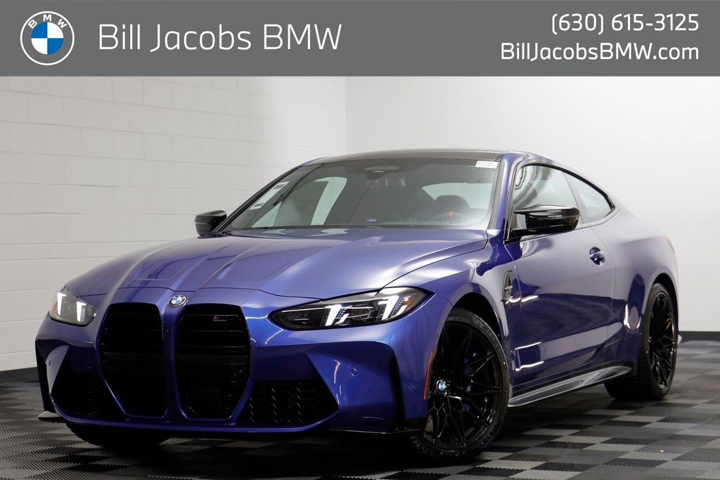 Portimao Blue Metallic 2026 BMW M4 Competition Coupe xDrive Coupe All-Wheel Drive Automatic
