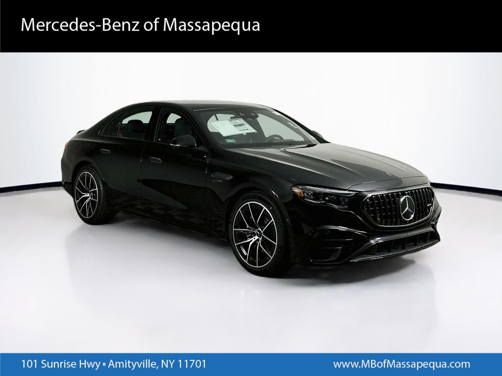 Black 2026 Mercedes-Benz E-Class Sedan All-Wheel Drive 9-Speed Automatic