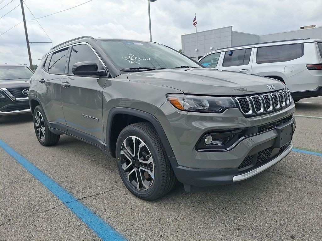 Gray Clearcoat 2023 Jeep Compass SUV / Crossover Four-Wheel Drive 8-Speed Automatic