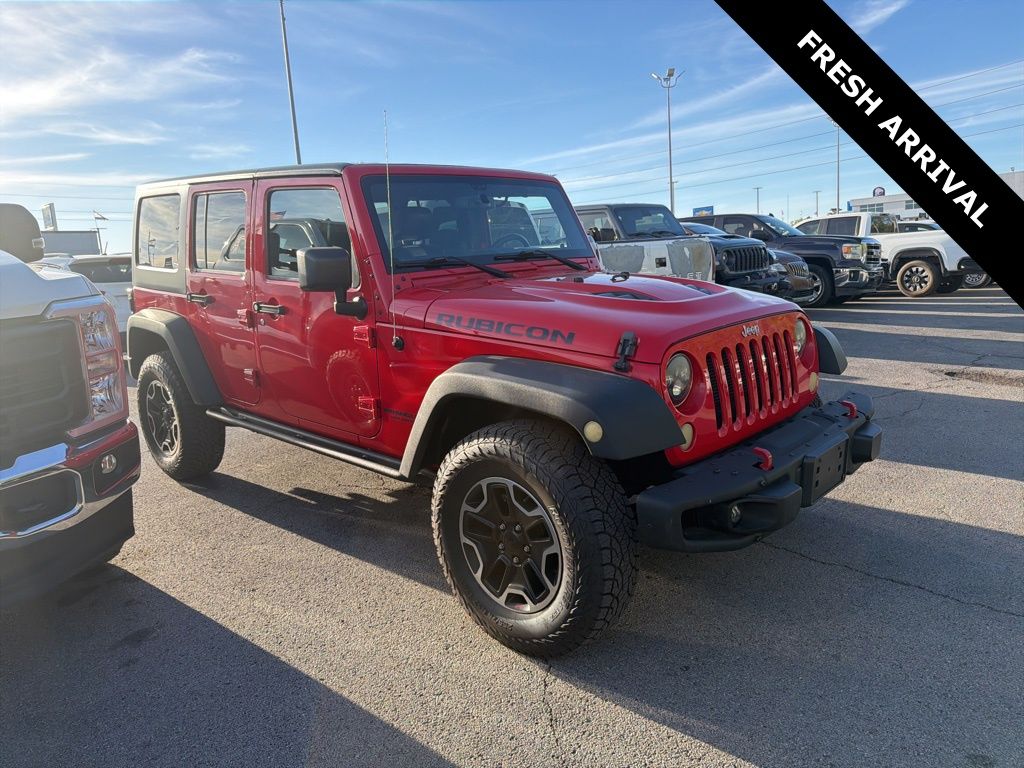 Firecracker Red Clear Coat 2015 Jeep Wrangler Unlimited Rubicon 4WD SUV / Crossover Four-Wheel Drive 5-Speed Automatic