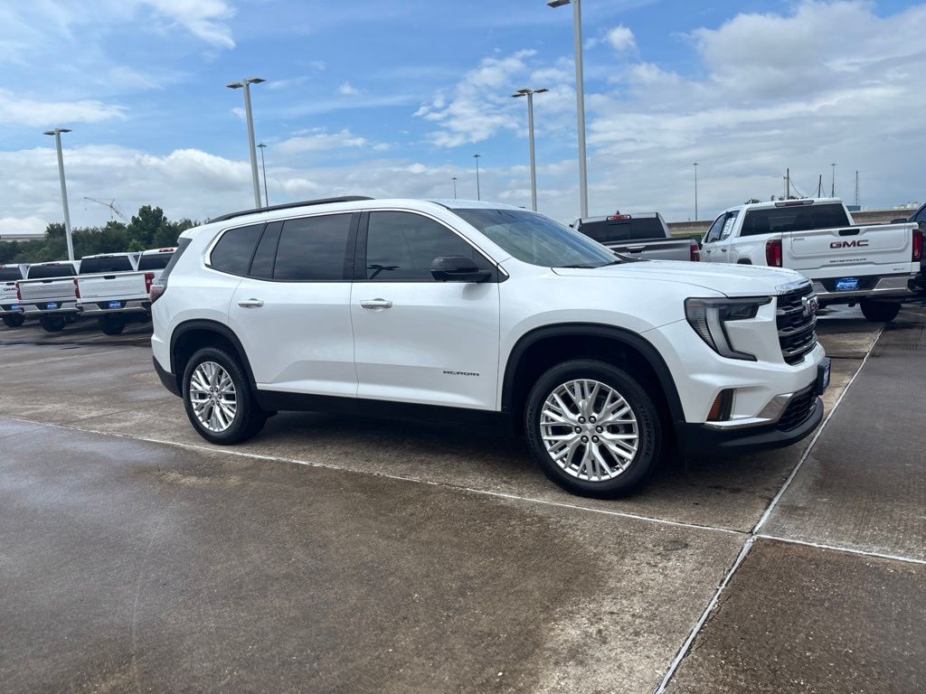 2024 GMC Acadia Elevation White at Bayway Cadillac Southwest
