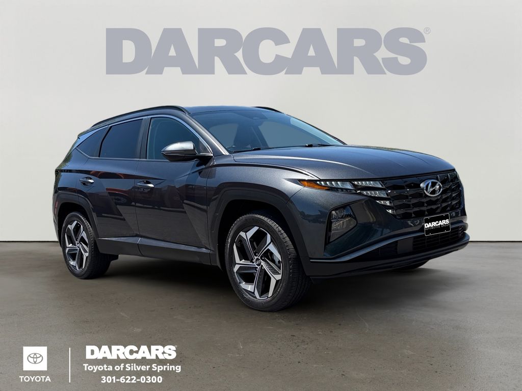 Portofino Gray 2023 Hyundai Tucson SEL AWD SUV / Crossover All-Wheel Drive 8-Speed Automatic