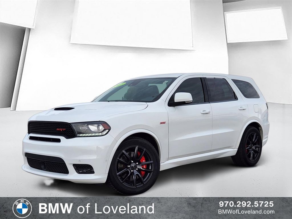 White Knuckle Clearcoat 2018 Dodge Durango SRT AWD SUV / Crossover All-Wheel Drive 8-Speed Automatic
