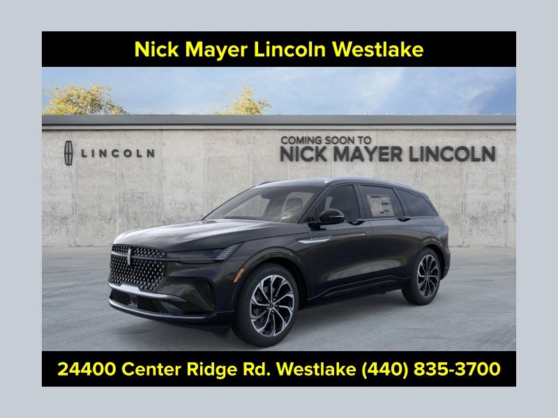 Infinite Black Metallic Clearcoat 2026 Lincoln Nautilus SUV / Crossover All-Wheel Drive 8-Speed Automatic