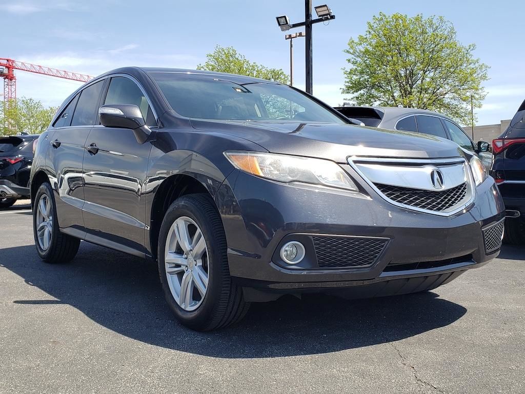 Gray (Graphite Luster Metallic) 2015 Acura RDX AWD with Technology Package SUV / Crossover All-Wheel Drive 6-Speed Automatic