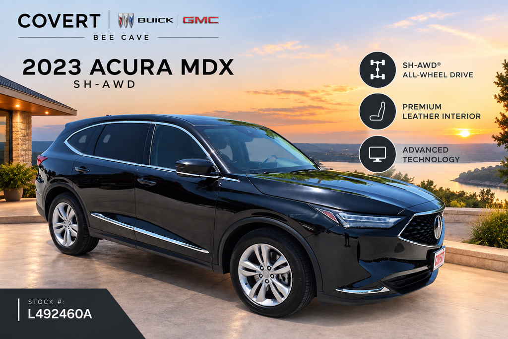 Majestic Black Pearl 2023 Acura MDX SUV / Crossover All-Wheel Drive Automatic