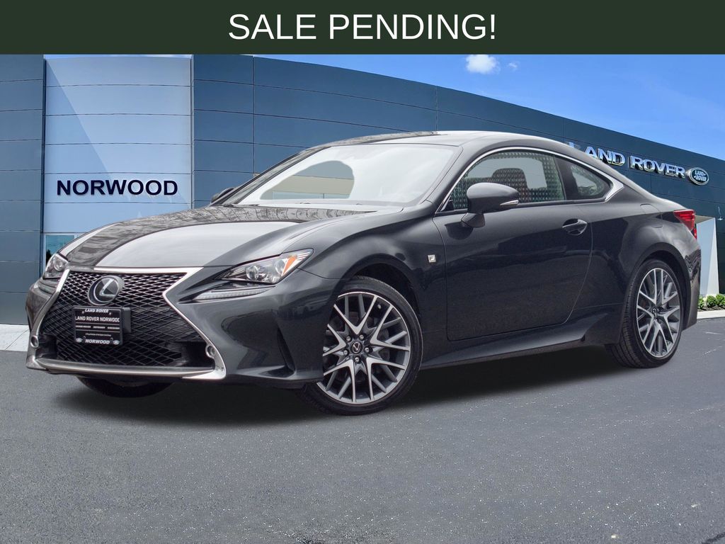 Black (Caviar) 2018 Lexus RC 300 AWD Coupe All-Wheel Drive 6-Speed Automatic