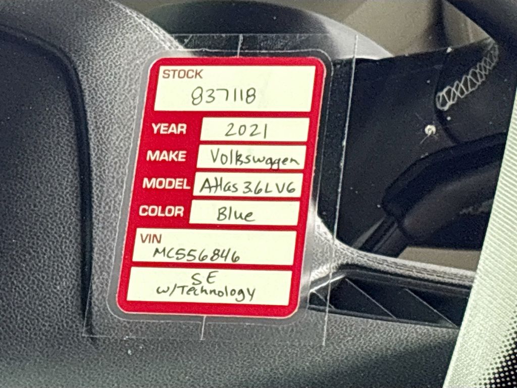 2021 Volkswagen Atlas 3.6L V6 SE w/Technology