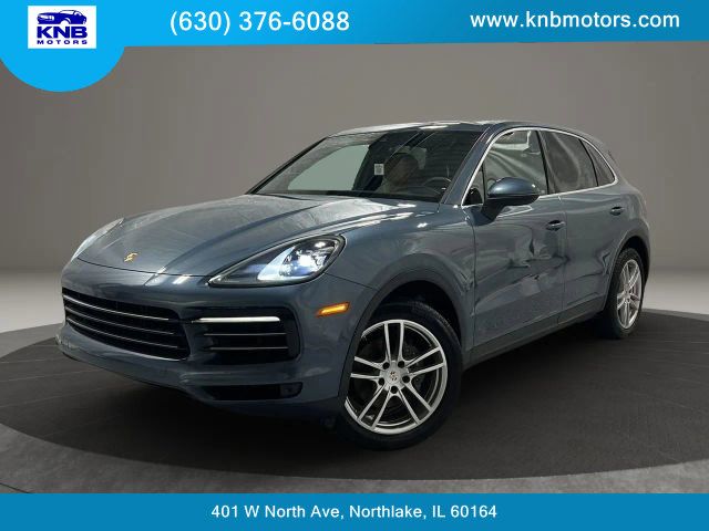 Blue 2019 Porsche Cayenne AWD SUV / Crossover All-Wheel Drive 8-Speed Automatic