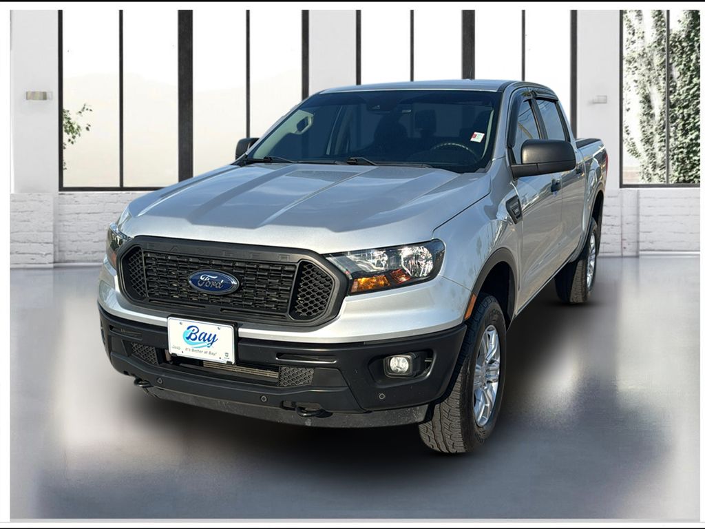 Ingot Silver 2019 Ford Ranger Pickup Truck Four-Wheel Drive Automatic