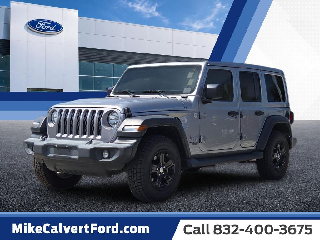 Billet Silver Metallic 2021 Jeep Wrangler SUV / Crossover Four-Wheel Drive 8-Speed Automatic