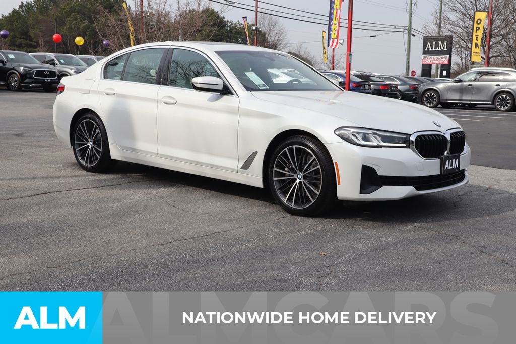 Used 2023 White BMW 540i xDrive image 5