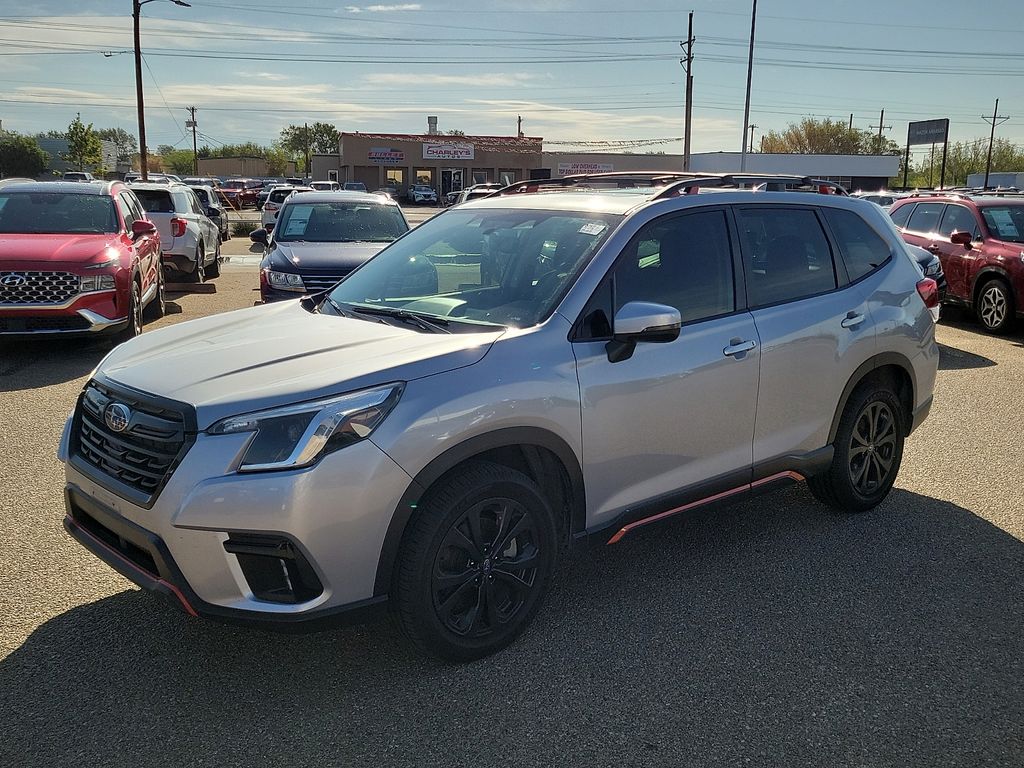 2023 Subaru Forester Sport Silver at Brown Buick GMC