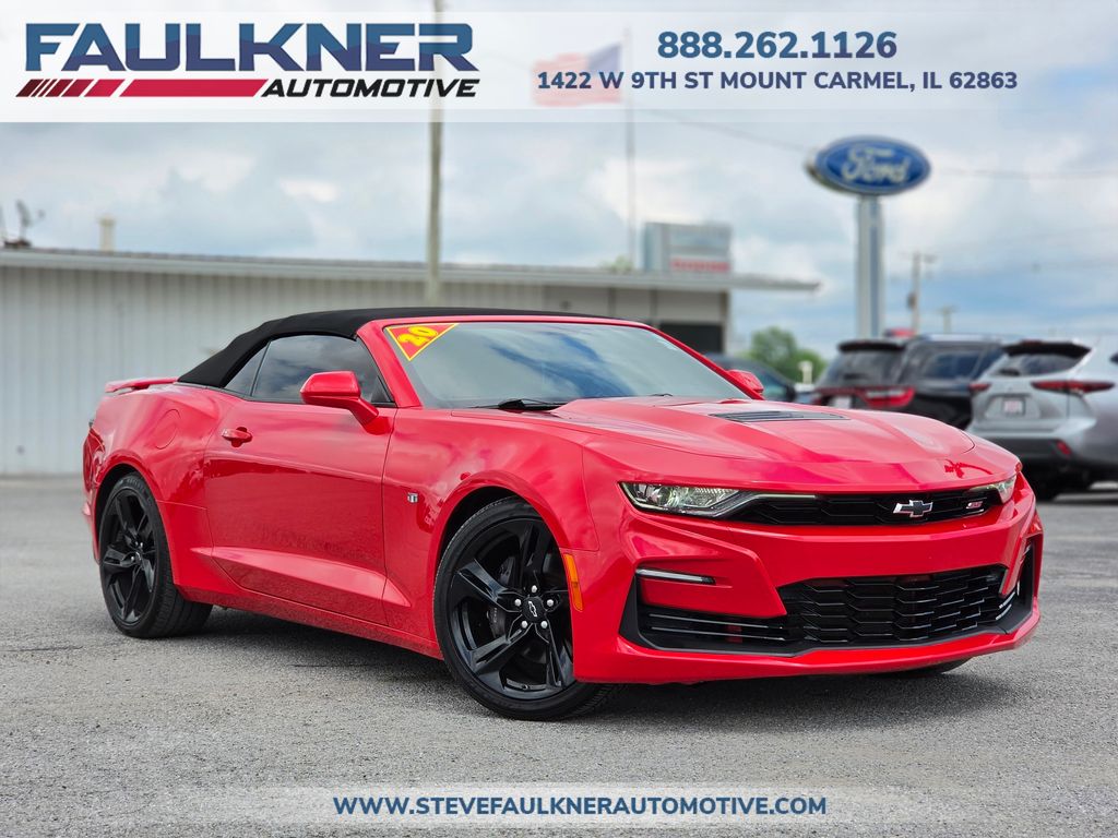 Red Hot 2020 Chevrolet Camaro Convertible Rear-Wheel Drive Automatic